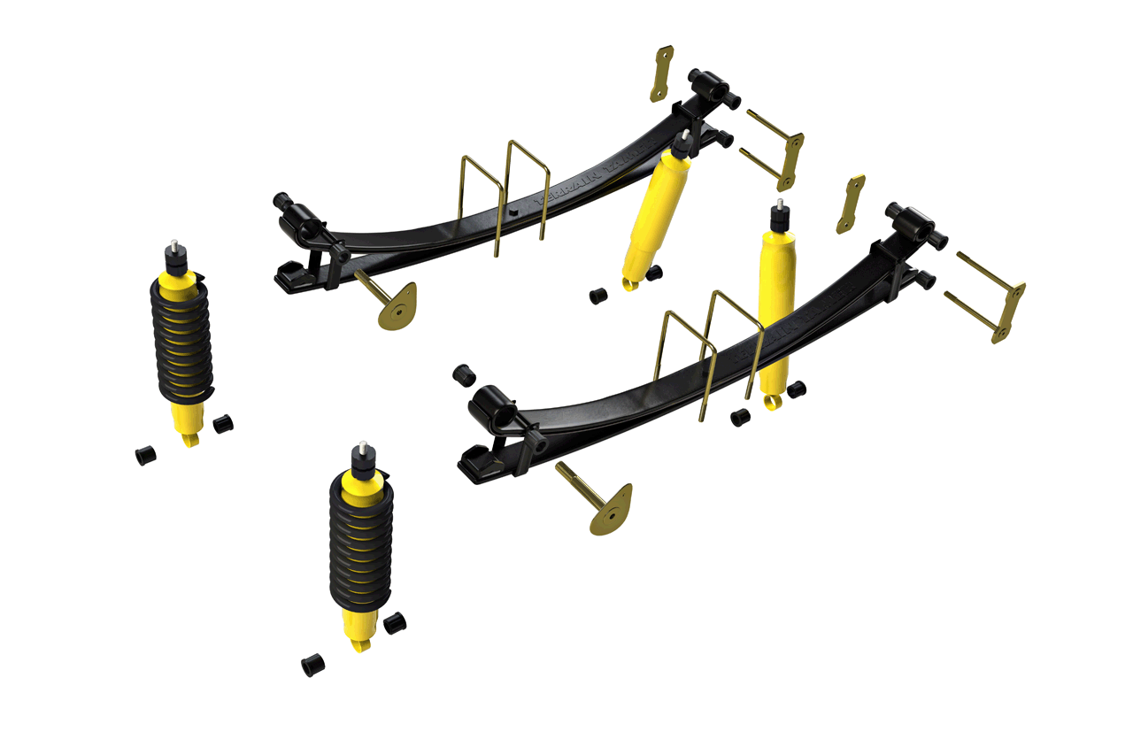 TERRIAN TAMER 50MM LIFT KIT TO SUIT FORD RANGER PX3 2018-2024